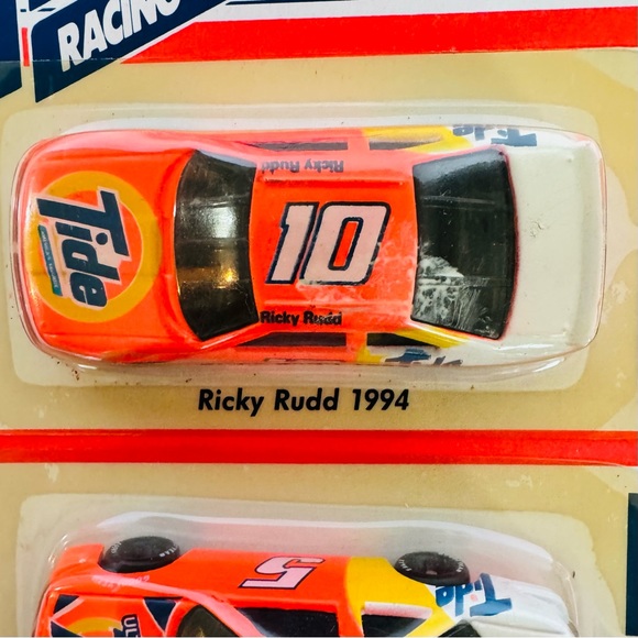New In Pkg, Vtg 1993 NASCAR Tide Racing Team Collector’s Edition 3-Pk Mini Cars - Picture 3 of 8